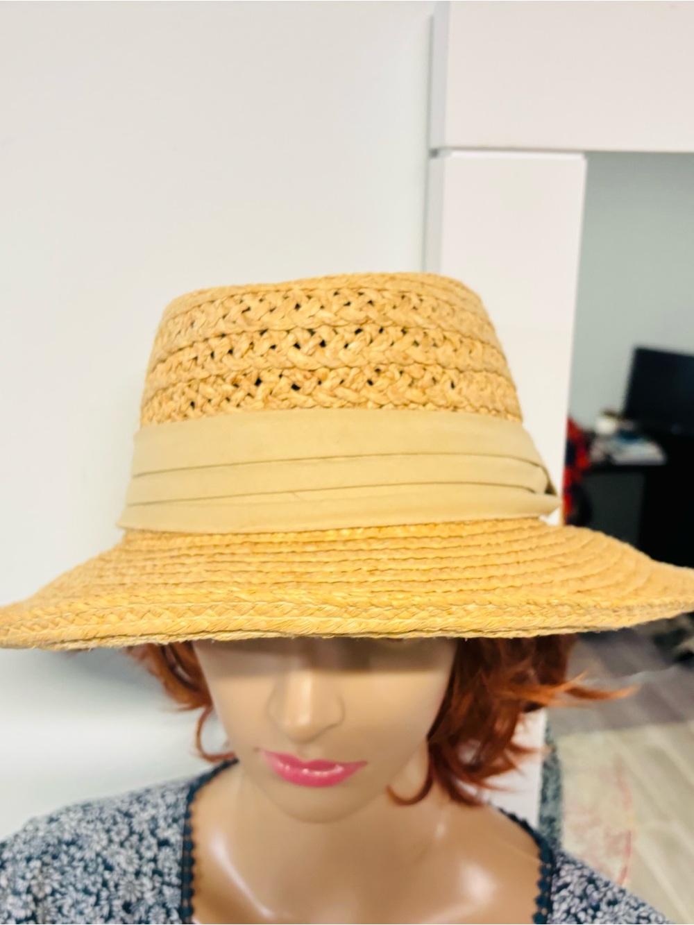 ❤️Weatherproof 100% Straw All Occasion Hat - Picture 6 of 8